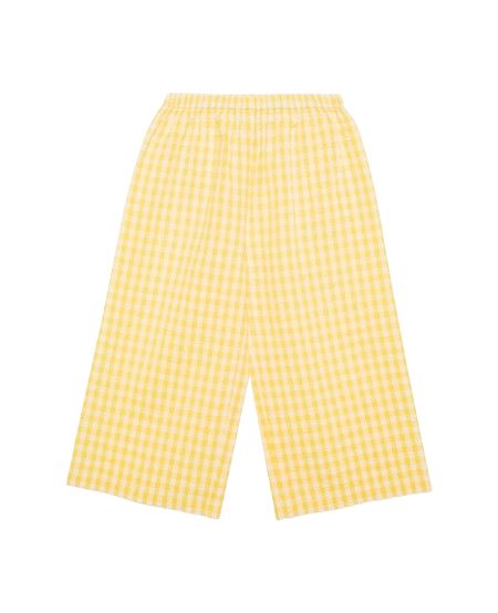 Sissel Edelbo - Saxo MINI Pants SE 1549 - Yellow Checks Bukser 