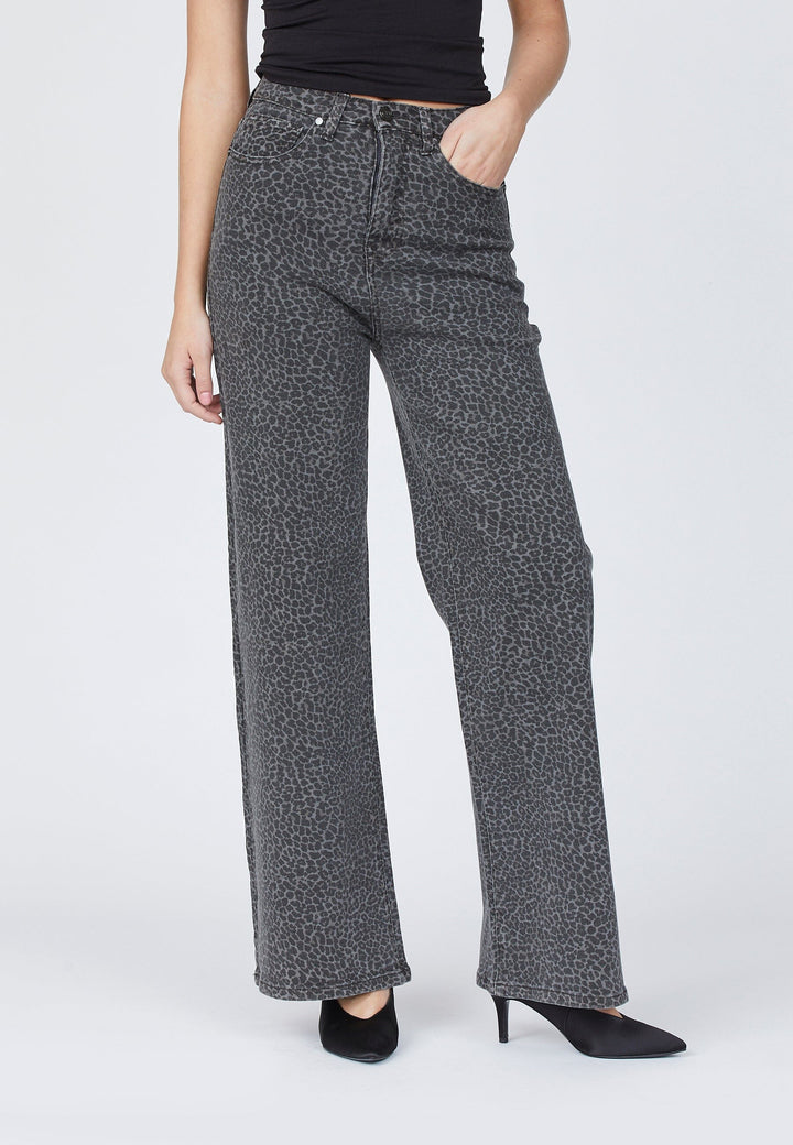 Sisters Point - Owi-W.Je14 - 800 Grey Leo Jeans 