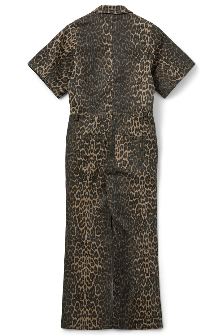 Sofie Schnoor - Wilmasw Jumpsuit S251426 - 9086 - Light Brown Leopard Buksedragter 