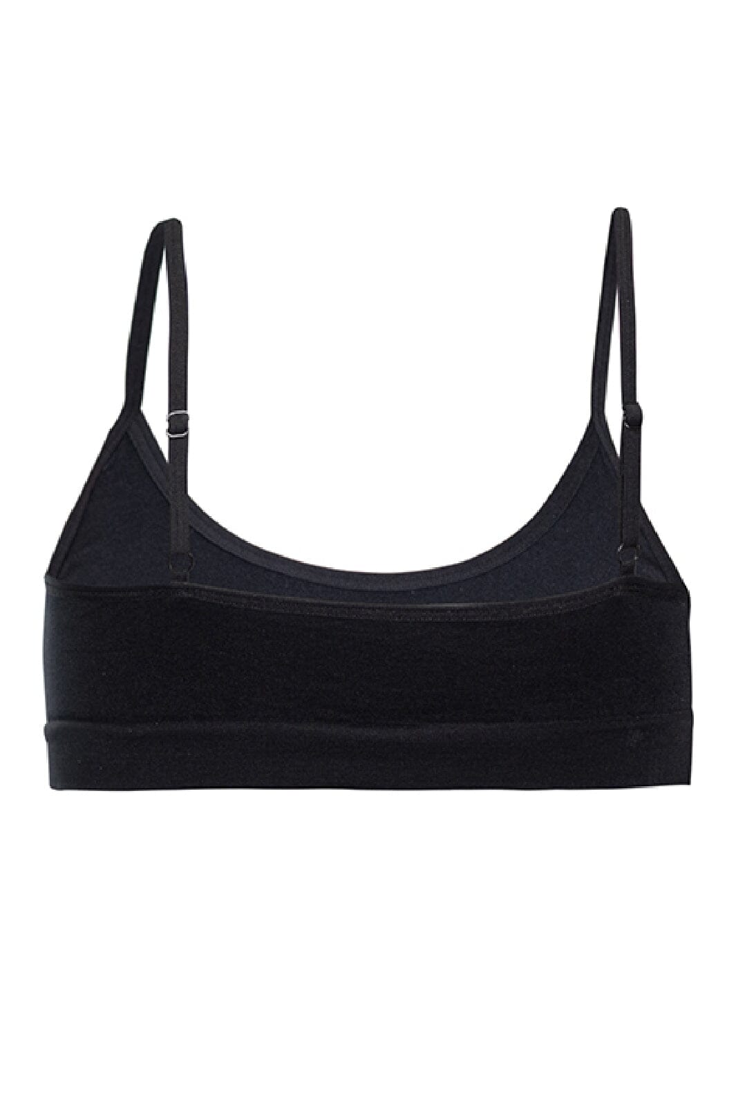 Soft basic - Soffi Bra top narrow strap 2 pak - black BH 