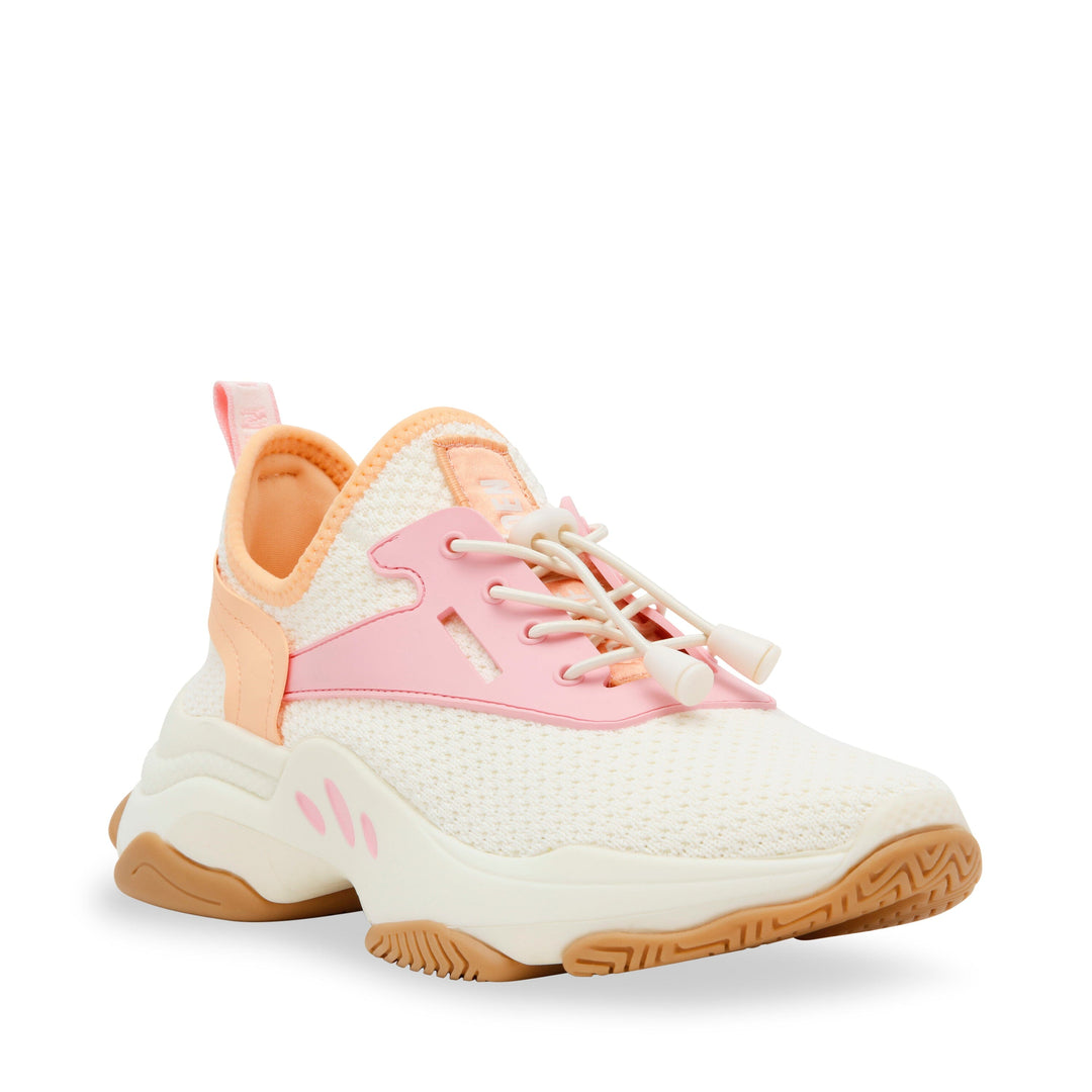 Steve Madden - Match-E Sneaker SM19000020 - WPP White / Pink Peach Sneakers 