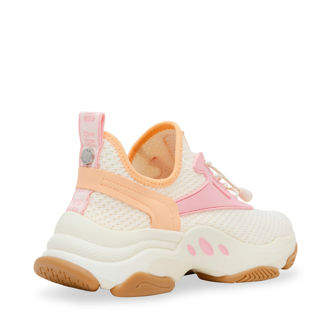 Steve Madden - Match-E Sneaker SM19000020 - WPP White / Pink Peach Sneakers 