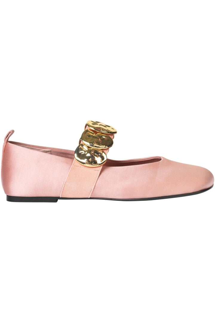 Stine Goya - 2293 Ballerina, Ergo Stone Strap Ballerinasg-ss25-f026-2293 - Pink Nectar