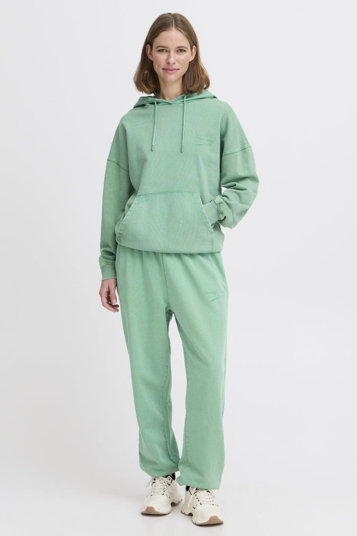 The Jogg Concept - Jcrubi Logo Hoodie - 176153 Fern Green