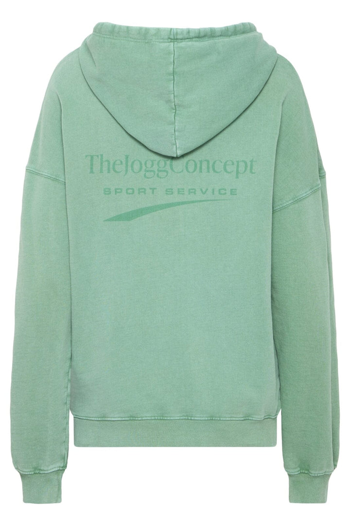 The Jogg Concept - Jcrubi Logo Hoodie - 176153 Fern Green