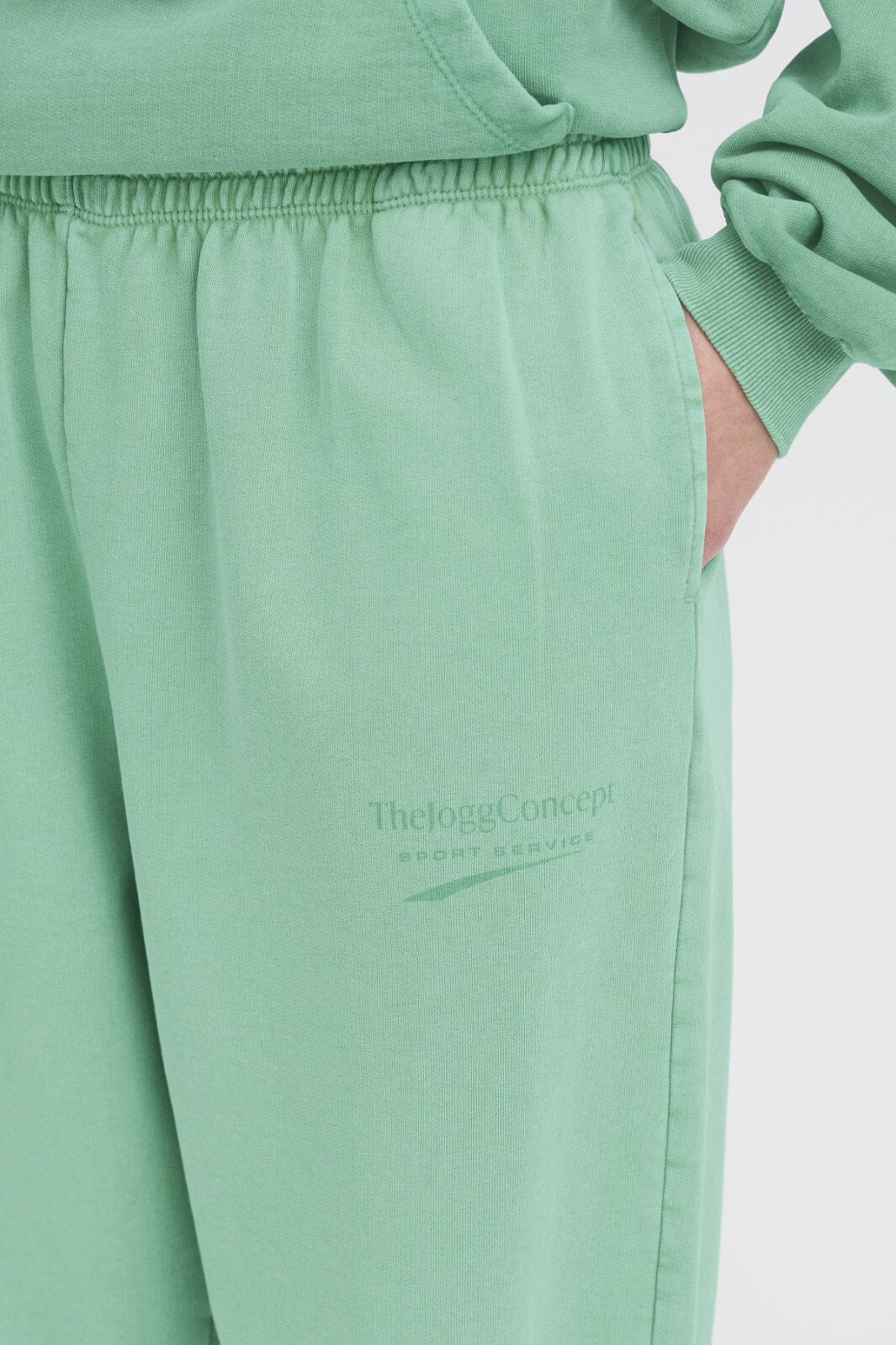 The Jogg Concept - Jcrubi Logo Pants - 176153 Fern Green