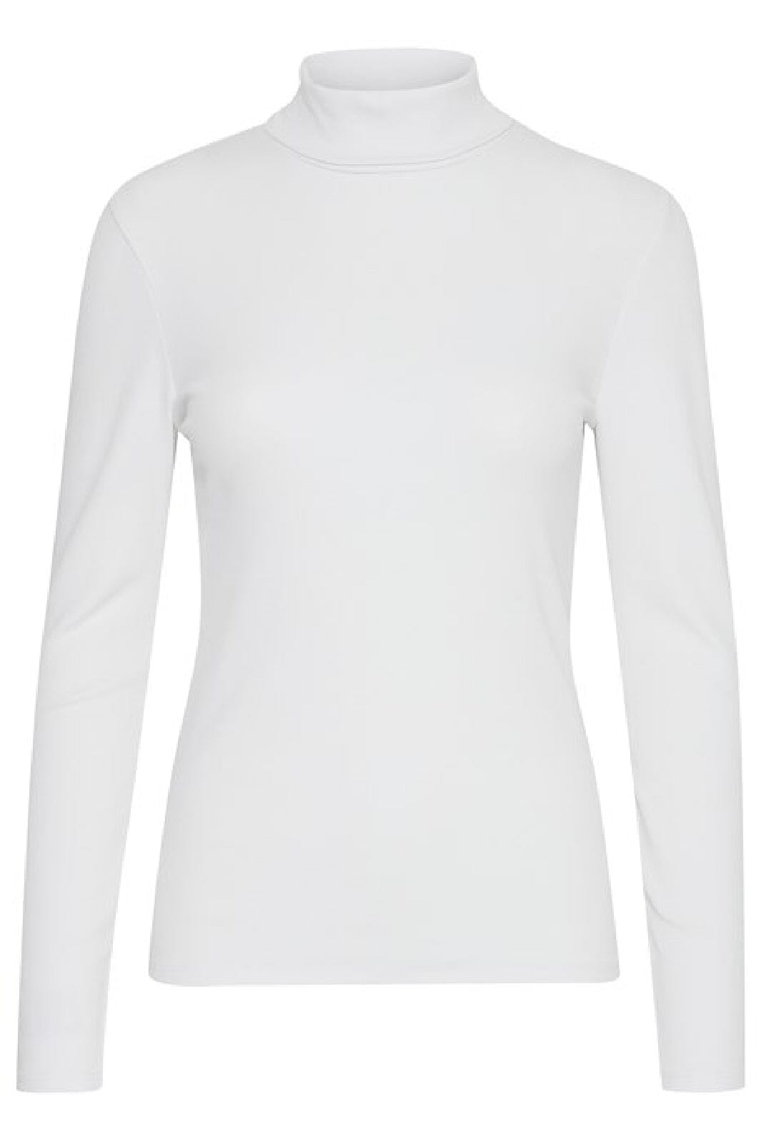 The Jogg Concept - Jctonda Ls Roll Neck - 114800 Off White Bluser 