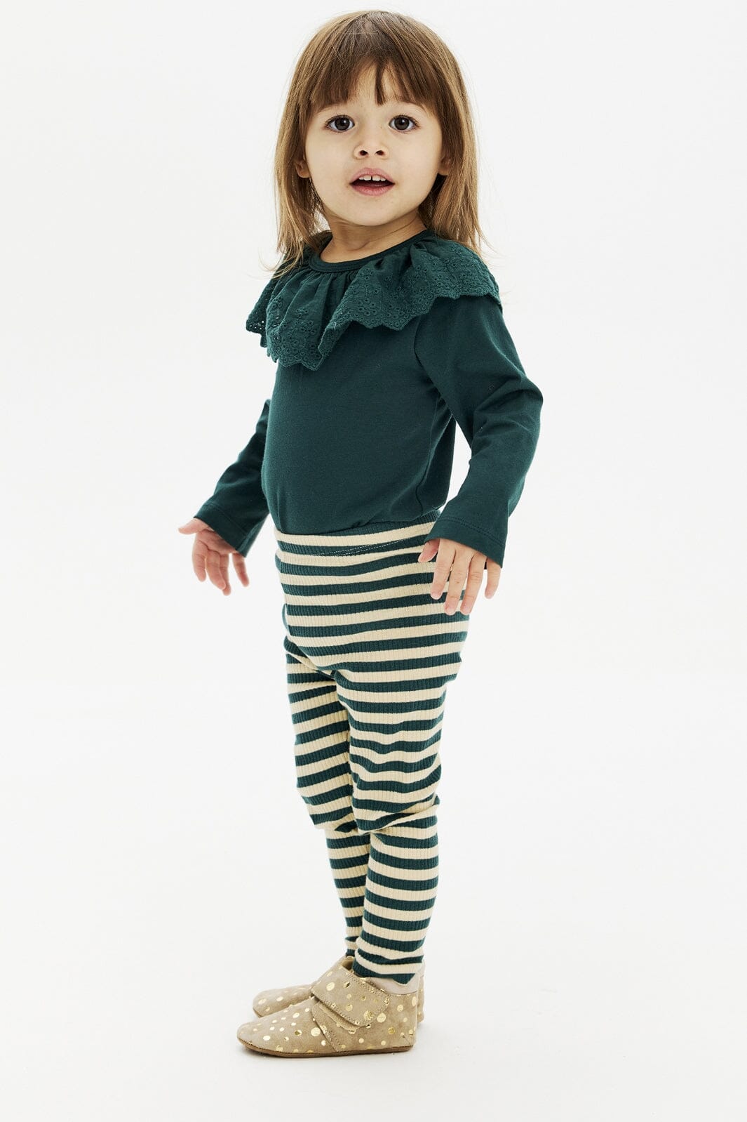 The New Siblings - Tnsfro Uni Rib Leggingstns5800 - June Bug Leggings 