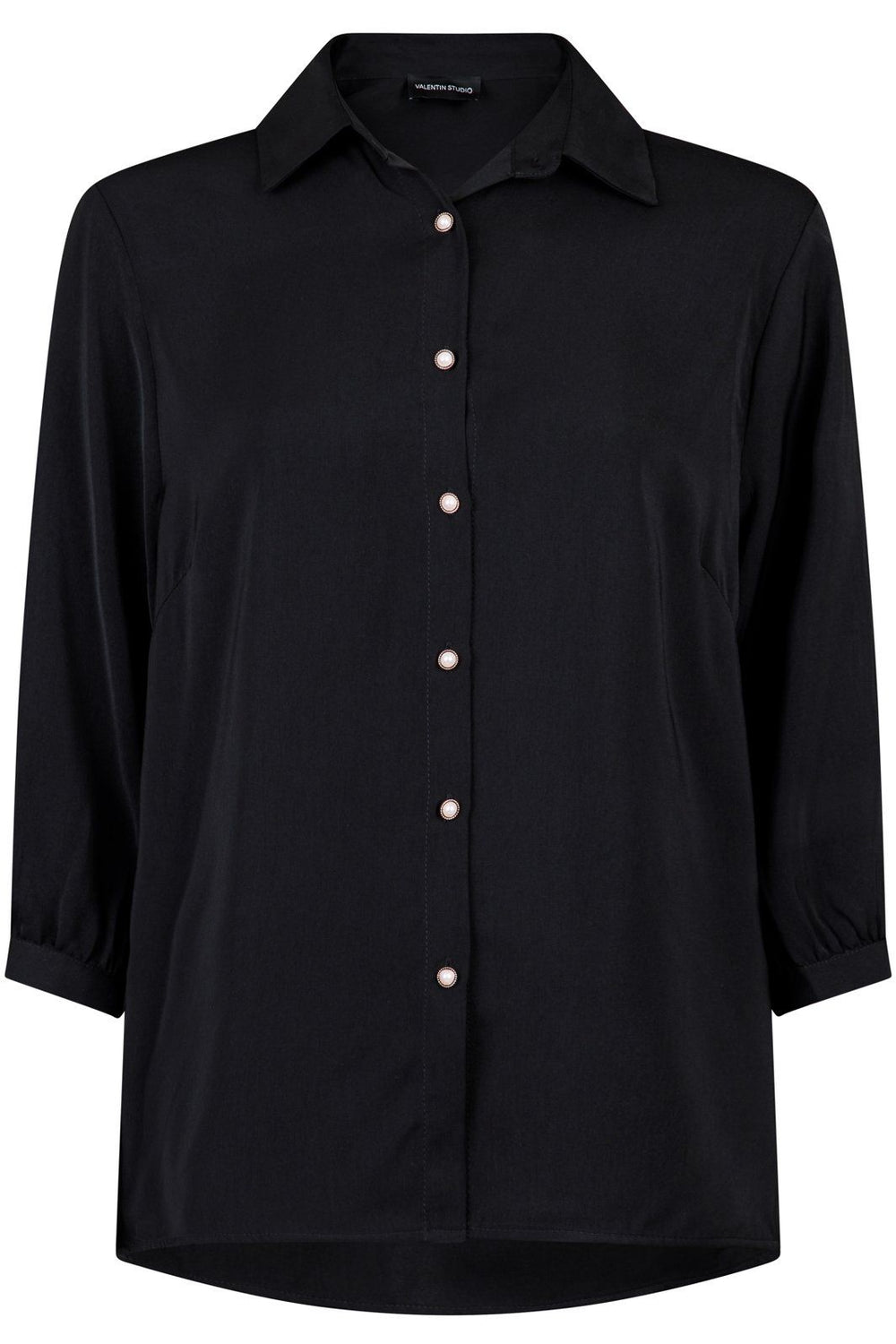 Valentin Studio - Classy Shirt - Black 