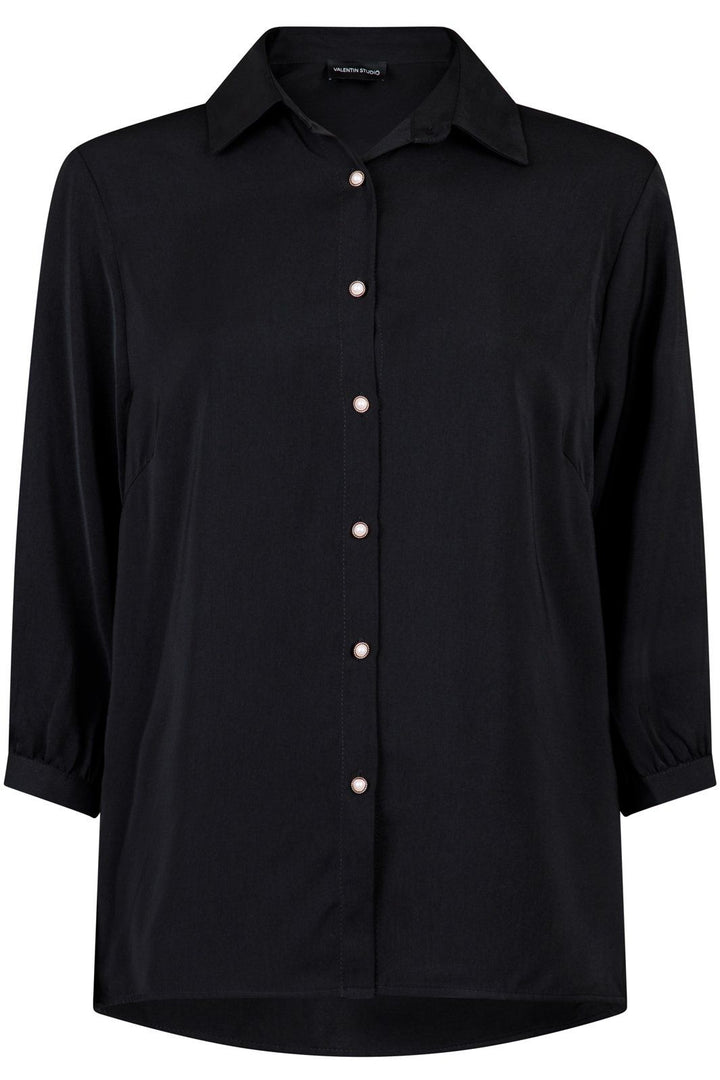 Valentin Studio - Classy Shirt - Black 