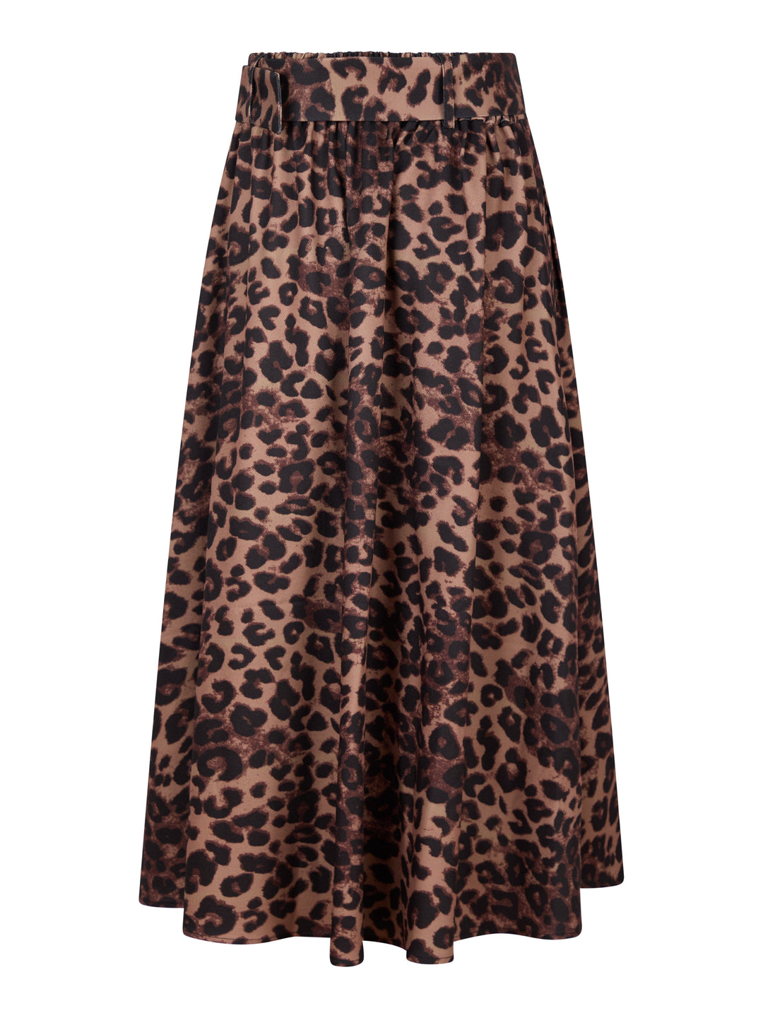 Valentin Studio - Pleated Leo Skirt - Leopard Nederdele 