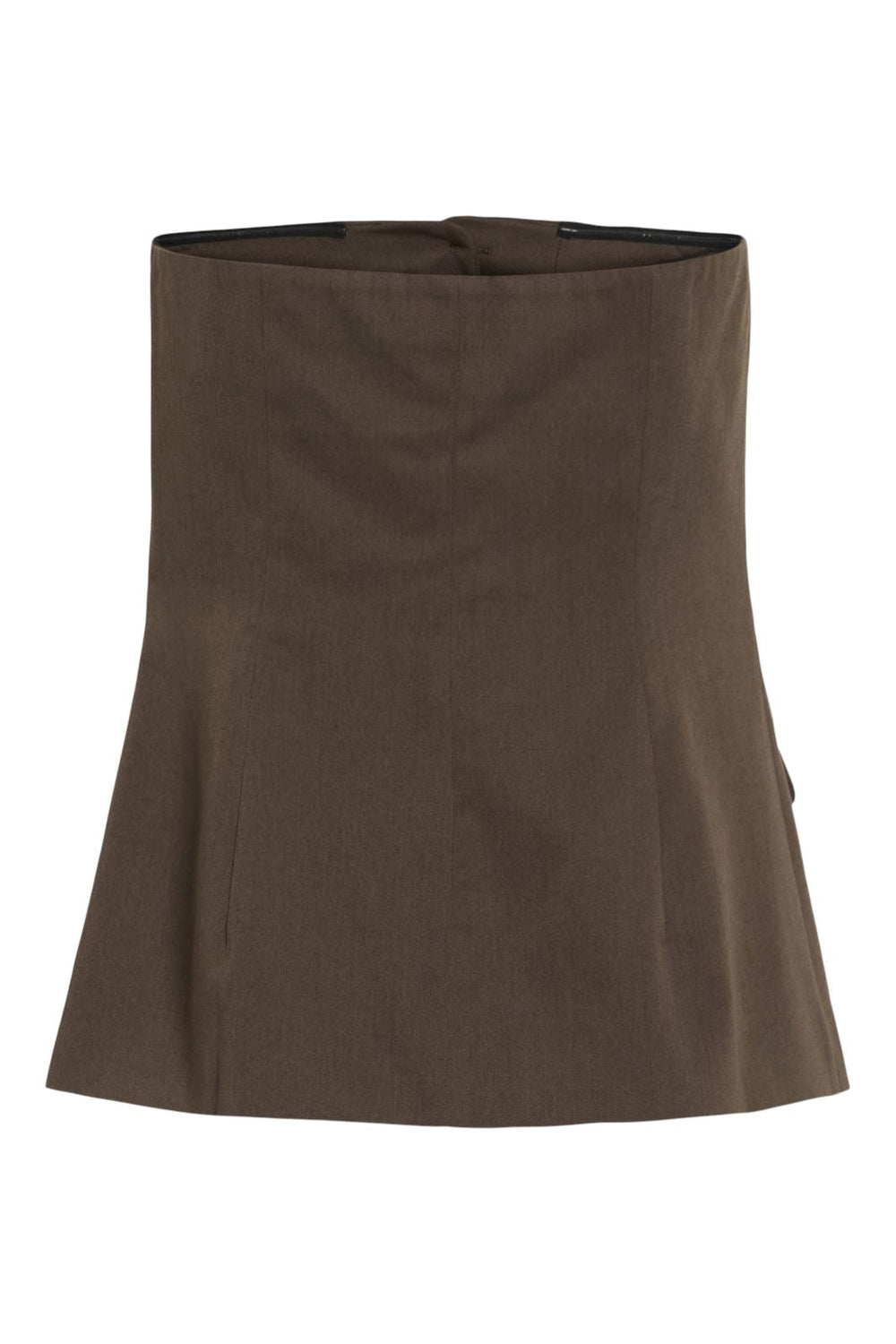 Vila - Vikami Strapless Vest - 4723272 Coffee Bean