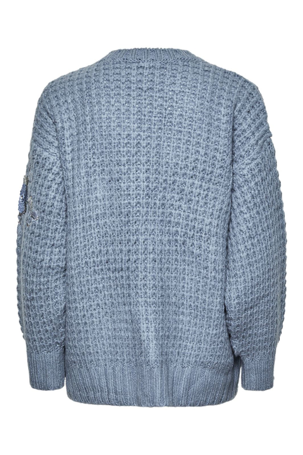 Y.A.S - Yasfinda Ls Knit Pullover - 4571068 Dusty Blue